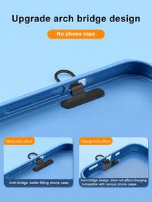 手机迷你不锈钢隔夹侧挂连接件 - 彩色 - 查看 3