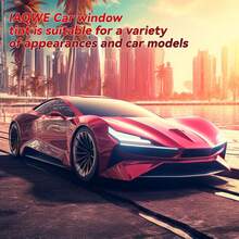 Car Window Film, Suitable For Cars, PET Material Car Window Shading Film, Front Windshield UV Protection And Thermal Insulation Privacy Shading Curtain, Anti-Scratch Vehicle Shading Curtain - A - View 6