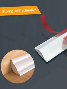 Self-Adhesive Sealant Strips, Trimmable TPE Material, Suitable For Wall, Ceiling, Baseboard, Countertop, Tile Edges Decoration (10cm/200cm) - Multicolor - View 8