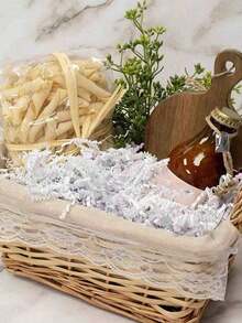 1pc Shiny Crinkle Paper Confetti, 25g/50g, Rainbow Colors, Gift Box Filler, Ideal For Gift Packaging,Christmas - Multicolor - View 4