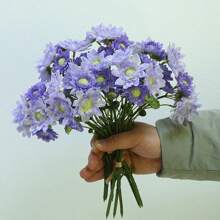 3/6pcs Artificial Daisy Simulation Flower, Fake Daisy, Wildflower, Used For DIY Crafts, Weddings, Parties, Gifts, Home Decoration