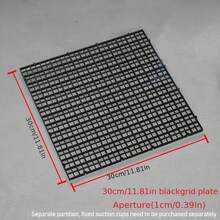 多功能 PVC 鱼缸隔离板分隔器 - 轻松整理和分隔水族箱 - 适合所有鱼类 - 彩色 - 查看 2