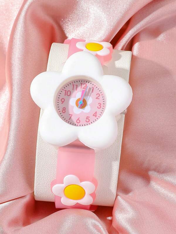 1pc Teen Quartz Watch, Cute Unicorn Pattern, Macaron Color, Sports Watch For Boys And Girls, Suitable Birthday, Halloween, Gift