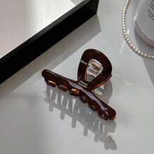 1 Kẹp tóc Acrylic kiểu Pháp chất lượng cao bằng sô cô la Hàn Quốc, Kẹp tóc kẹp tóc kiểu dáng thời trang, Kẹp tóc kẹp hàm, Kẹp tóc kẹp tóc, Phụ kiện tóc mùa thu đông thông thường dành cho phụ nữ khi đi nghỉ - Nhiều màu - Xem 14