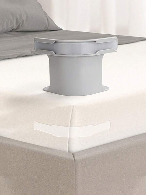 4/1 pièce Support de feuille, Support de feuille de chambre à coucher - Pour sécuriser les draps de lit - Support invisible et antidérapant pour matelas, canapés et nappes - Support de feuille universel - Pour la chambre à coucher, le salon, les lits