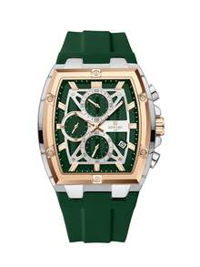 REWARD Men's Quartz Watch Luminous Hands & Date, Sporty Casual Analog Display, Quartz Movement, Silicone Band - one-size - View 13