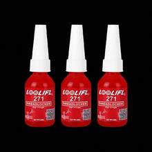 High Strength LOOLIFL 10ml Thread Locking Adhesive -243/271 Thread Locking Agent, High Temperature Resistance, Vibration Resistance, Detachable - Multicolor - View 30