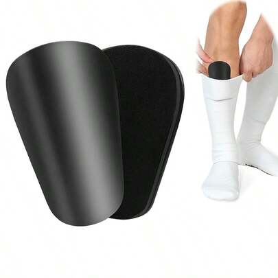 1只成人特小号足球护腿板，超轻舒适，适合所有人，防护装备，精美礼品，材质：PU