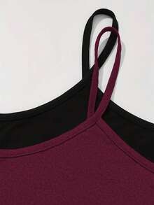 2 peças/Conjunto Shorts Casuais, Camiseta Curta de Gola Redonda e Calça Cargo Minimalista, Conjunto de Malha Verão Feminino 180G, Conjunto Casual