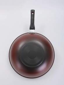 IMPORTEEK sartén wok antiadherente inducción con base plana, utensilio profesional de cocina moderna, sartén multifuncional para preparar recetas orientales y tradicionales, base resistente de rápida cocción, limpieza sencilla y durabilidad garantizada, recomendado para expertos culinarios y aficionados que buscan eficiencia y calidad en sus utensilios de cocina, complemento premium para cualquier hogar. - vino degradado - Ver 11