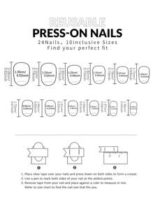 Mejora instantáneamente tu apariencia con el set de 24 uñas postizas cortas de estilo ovalado en azul Klein, flores blancas, simple y versátil. Incluye 1 lima de uñas y 1 pegamento de gel. Para mujeres y niñas.