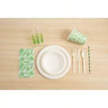 Hosted Compostable Printed Paper Straws - 50ct - 1 - 查看 3