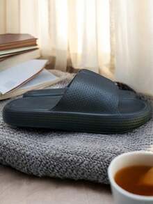 Women Slides - Black - View 4