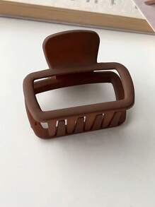 4 stuks vierkante plastic haarspelden voor vrouwen in zwart/bruin/groen/roze, modieus en veelzijdig, elegante haaraccessoires geschikt voor dagelijks gebruik zoals het wassen van het gezicht, baden, stylen van het haar, make-up en combineren met kledingaccessoires