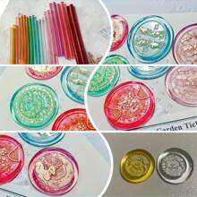 20pcs Multi-Color Transparent High-Strength Hot Melt Glue Sticks, Heat Resistant, Suitable For DIY Crafts And Home Repairs