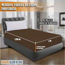 Box Spring Sheet With Full Bottom, Cotton Touch, Soft And Fresh, Ideal For Spring, Available In Single, Double, Queen Size And King Size, Variety Of Colors, Perfect For Modern Bedrooms, Breathable And Comfortable For All Seasons - 白色 - 查看 4