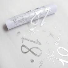 Alee de masă pentru aniversarea a 18-a, culoare aurie, lungime de 393 inci, față de masă pentru aniversarea de la 18-60 de ani, potrivită pentru băiat de 18 ani, băiat, fată, bărbat, aniversare, decor de masă