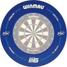 Deluxe Edition Dartboard Surrounds - Blue - View 1