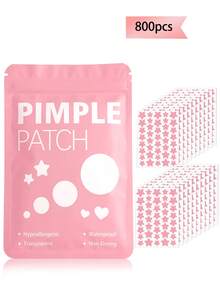 星形脸贴 - 温和不刺激,装饰贴片,防水透气,日常必备脸贴,方便携带,适合旅行、聚会、化妆技巧,拍照道具,脸部彩绘必备,适用于各种派对和娱乐活动,成人适用 - 彩色 - 查看 14