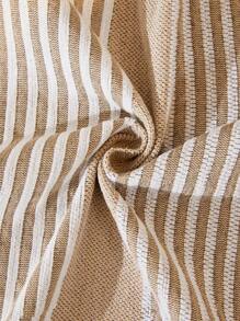 1 Pièce Serviette De Canapé À Motif De Ligne, Housse De Canapé Résistante Aux Rayures Et À La Saleté Lavable, Utilisée Pour La Décoration De Chambre À Coucher, De Bureau, De Salon Et De Maison, Toutes Saisons.