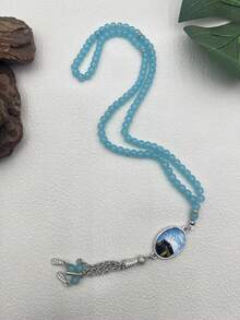 1pc 99 Pcs 6mm Crystal Glass Muslim Prayer Beads Taisibih For Daily Use - Multicolor - View 11