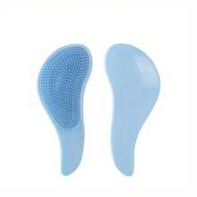 Set de 11 piezas Nuevo cepillo de pelo suave antienredos con masaje en los dientes, cepillo mágico con cojín alisador para la parte superior de la cabeza, para uso doméstico
