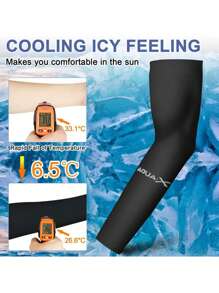 4 paires/1 paire de manches de bras refroidissantes avec protection UV pour femmes et hommes, manchon de protection solaire longue pour le cyclisme. Manches anti-solaires pour hommes, femmes et jeunes pour couvrir les bras