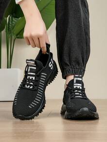 Men's Lightweight Breathable Mesh Sports Shoes, Comfortable Casual Sneakers With Non-Slip EVA Soles For Running, Workout, Outdoor Camping, And Daily Commute ,Gym - Multicolor - View 16