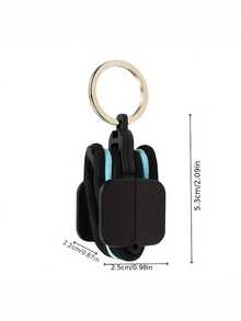 Portable Hair Band Rack, Hair Band Storage Rack That Can Be Hung On A Handbag, Hair Band Storage Box, Can Hold Multiple Hair Bands. Travel Accessories, Travel, Travel, Play, School, Must-Have Graduation - Multicolor - View 7