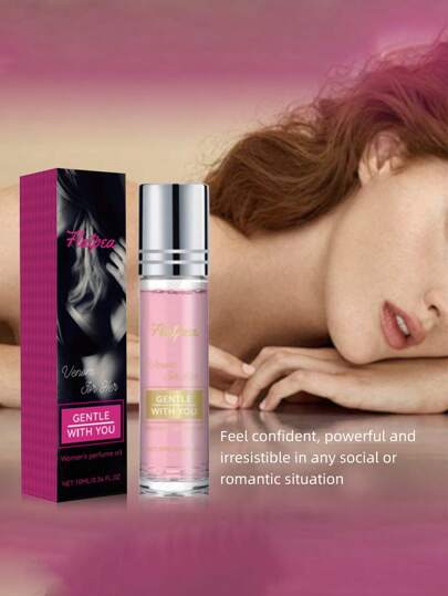 Perfume con feromonas para mujeres, nueva versión actualizada de 2025 con fragancia mejorada - Aceite corporal con feromonas en bola de rodillo - Fragancia de Cupido, libera tu Charm, adecuado para citas, portátil y de larga duración - Encantador