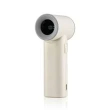1 pièce Ventilateur portable à main petit (3000 mAh), ventilateur personnel rechargeable, 5 vitesses réglables avec un super souffle, votre bon compagnon d'été, convient pour la maison, le bureau, les voyages et plus encore