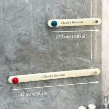 1pc-2pcs No-Drill Wall Mounted Towel Rack, Towel Bar, Bathroom Storage Shelf, Towel And Towel Holder, Dry & Wet Towel Storage Rack, Bathroom Accessory Hooks, Suitable For Bathroom Storage And Towel Hanging