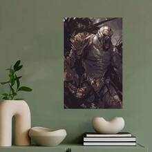 Framed  ,Gears Of War Game Poster,Hd Room Aesthetics Decor,Canvas Print Living Room, Bedroom, Bathroom, Kitchen, Office, Cafe Decor - Framed - View 5