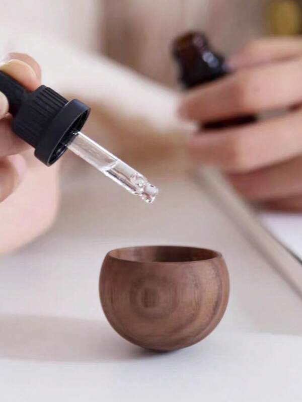 1pc Aroma Diffuser Wooden Block, Essential Oil Aroma Diffuser, Flameless Fragrance Diffuser For Home, Personal Portable Use