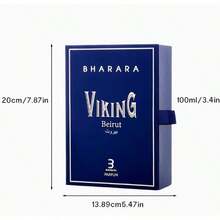 Bharara Viking Beirut 3.4 OZ / 100 ML For Unisex - Màu xanh lam - Xem 5