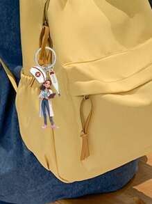 Nurse Doctor Keychain, Nurse Pattern Pendant, Bag Ornament, Acrylic Flat Keychain, Creative Accessory Accessories, Pendant Accessories That Can Be Hung On Backpacks, Phone Cases, Keychains, Car Decoration Pendant, Suitable For Both Boys And Girls, Suitable For Nurses, Doctors, Medical Workers, Gifts, Nurse's Day Gifts, The Best Gift For Medical Staff