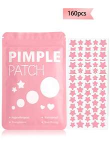 星形脸贴 - 温和不刺激,装饰贴片,防水透气,日常必备脸贴,方便携带,适合旅行、聚会、化妆技巧,拍照道具,脸部彩绘必备,适用于各种派对和娱乐活动,成人适用 - 彩色 - 查看 9