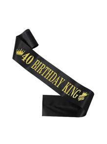 40th 50th 60th Birthday Gifts For Men, 50th Birthday Decorations For Men, Party Decor Supplies Including King Crown & Sash