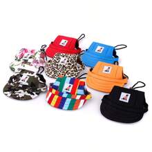 Berretto da baseball con visiera per animali domestici, decorazione per coprire la testa, cappello a forma di papera, cappello da sole per gatti, protezione solare estiva, stile coreano, berretto da baseball carino per cani