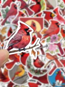 SCXXBSW 56pcs Cardina Cartoon Graffiti Stickers Decorative Water Cups Notebook Luggage Waterproof Stickers - Multicolor - View 4