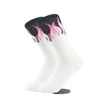 1/2/5/10 Pairs Unisex Crew Socks - Multicolor - View 8