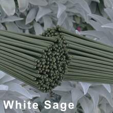 25/50 Pcs White Sage Smudge Sticks, 8.66 Inches, Suitable For Yoga & Meditation, Purify Mind, Eliminate Negative Energy