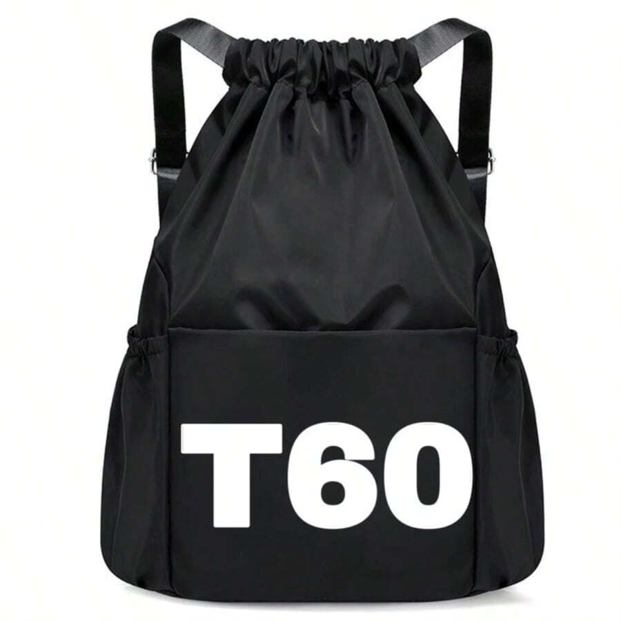 Backpack Bag Gym Bag Waterproof Resistant - 黑色 - 查看 1