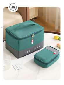 1pc New Anti-Epidemic Kit, Isolation Supplies, Sanitary Emergency Rescue Pack, Storage Bag, Portable Home Storage Box, Medical Medicine Box