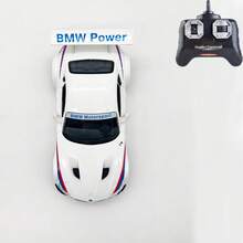 BMW Z4 GT3 Zdalnie sterowany samochód 1/24 2.4GHz 2WD RC Drift Car, 18KM/H+ High Speed RC Cars Racing Car z fajnymi światłami, samochód zabawkowy dla dzieci - Biały - Zobacz 8
