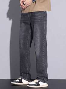 Boys & Teens' Casual Straight Leg Jeans