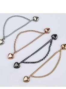 Magnetic Leg Cuffs Fastener, Seamless Cuff & Hem Clips Adjustable Pants Bottom Fixator, Convert Long Pants To Short - Rose Gold - View 3