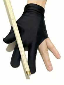 5 Piezas Guantes de billar abiertos de 3 dedos, guantes antideslizantes para snooker y billar, accesorios deportivos transpirables para el billar y fitness