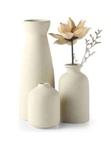 Decoración simple, jarrón para flores secas, decoración de mesa de comedor moderna, arreglo floral para la sala de estar, set de jarrones, decoración, arreglo floral para la sala de estar, decoración de jarrón blanco, estilo ins, alto valor estético, arreglo floral, decoración de la sala de estar, jarrón moderno nórdico simple, arreglo de flores artificiales, sala de estar, set de arreglo floral de escritorio de habitación, decoración