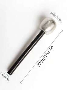 1pc Decorative Microphone, Singing Prop, Fake Microphone For Stage, Party, Bar, Performance Halloween